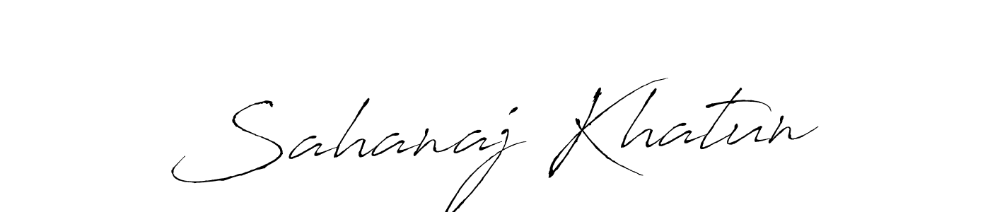 It looks lik you need a new signature style for name Sahanaj Khatun. Design unique handwritten (Antro_Vectra) signature with our free signature maker in just a few clicks. Sahanaj Khatun signature style 6 images and pictures png