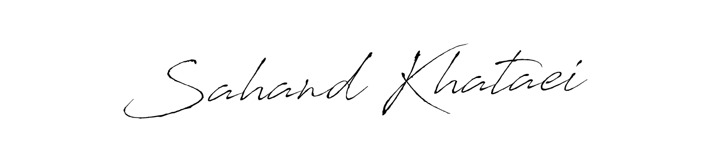 Similarly Antro_Vectra is the best handwritten signature design. Signature creator online .You can use it as an online autograph creator for name Sahand Khataei. Sahand Khataei signature style 6 images and pictures png
