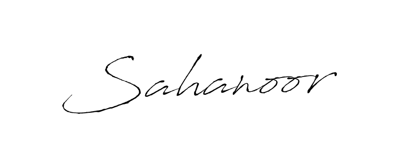 Use a signature maker to create a handwritten signature online. With this signature software, you can design (Antro_Vectra) your own signature for name Sahanoor. Sahanoor signature style 6 images and pictures png