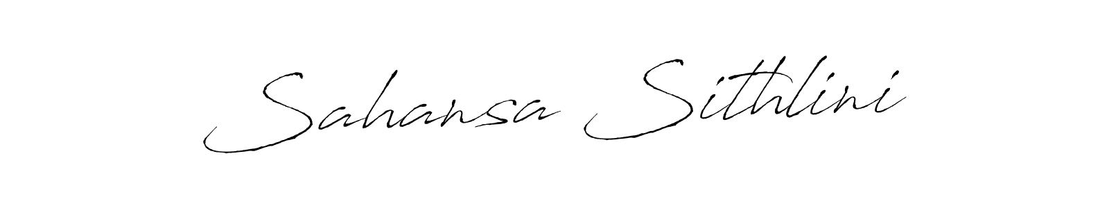 Similarly Antro_Vectra is the best handwritten signature design. Signature creator online .You can use it as an online autograph creator for name Sahansa Sithlini. Sahansa Sithlini signature style 6 images and pictures png