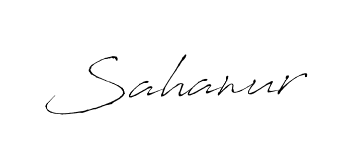 Also we have Sahanur name is the best signature style. Create professional handwritten signature collection using Antro_Vectra autograph style. Sahanur signature style 6 images and pictures png