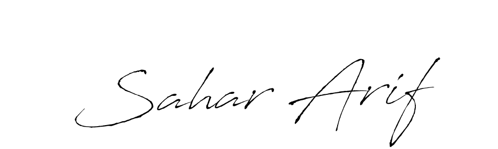 Best and Professional Signature Style for Sahar Arif. Antro_Vectra Best Signature Style Collection. Sahar Arif signature style 6 images and pictures png