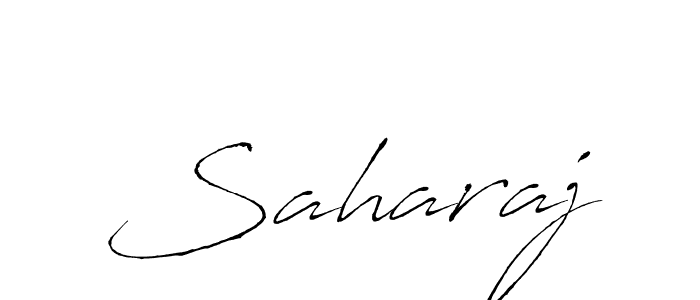 How to make Saharaj signature? Antro_Vectra is a professional autograph style. Create handwritten signature for Saharaj name. Saharaj signature style 6 images and pictures png