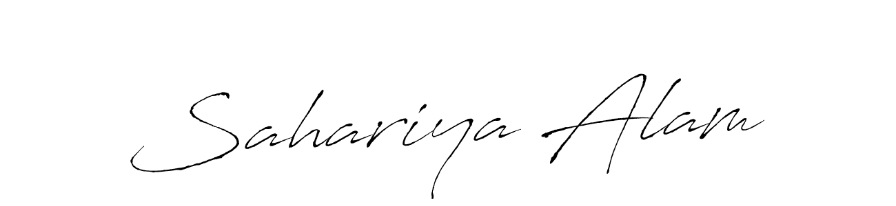 How to make Sahariya Alam signature? Antro_Vectra is a professional autograph style. Create handwritten signature for Sahariya Alam name. Sahariya Alam signature style 6 images and pictures png