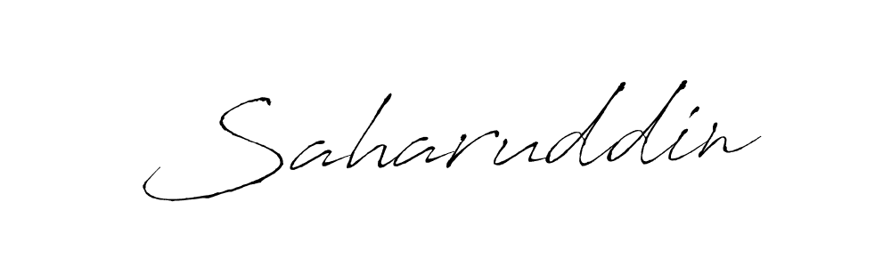 Use a signature maker to create a handwritten signature online. With this signature software, you can design (Antro_Vectra) your own signature for name Saharuddin. Saharuddin signature style 6 images and pictures png