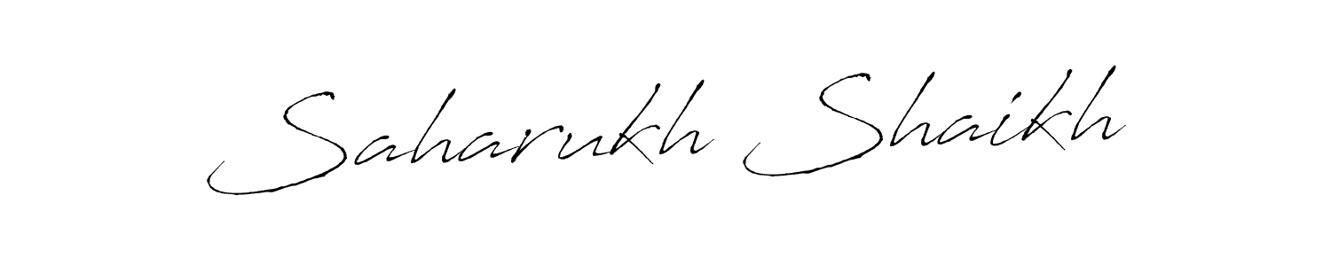 Make a beautiful signature design for name Saharukh Shaikh. Use this online signature maker to create a handwritten signature for free. Saharukh Shaikh signature style 6 images and pictures png