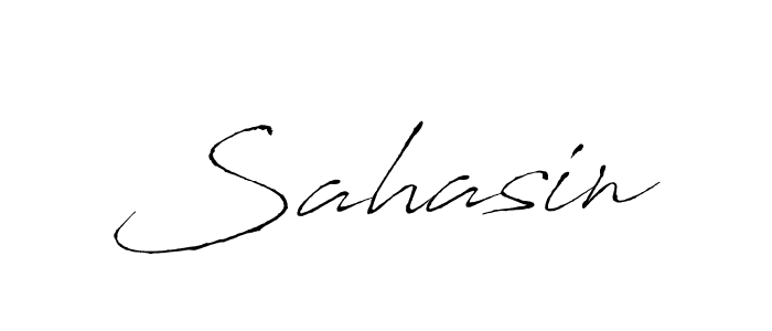 How to make Sahasin name signature. Use Antro_Vectra style for creating short signs online. This is the latest handwritten sign. Sahasin signature style 6 images and pictures png