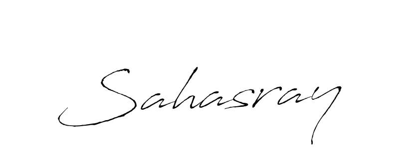 Sahasray stylish signature style. Best Handwritten Sign (Antro_Vectra) for my name. Handwritten Signature Collection Ideas for my name Sahasray. Sahasray signature style 6 images and pictures png