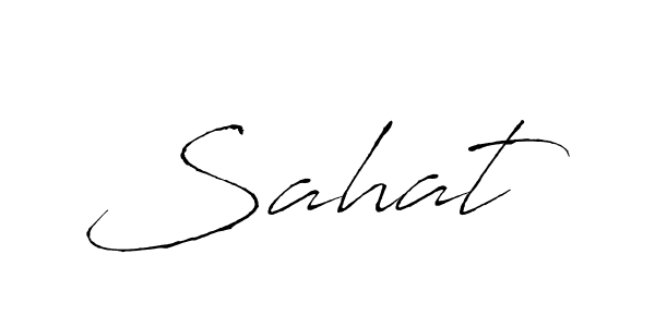 Sahat  stylish signature style. Best Handwritten Sign (Antro_Vectra) for my name. Handwritten Signature Collection Ideas for my name Sahat . Sahat  signature style 6 images and pictures png