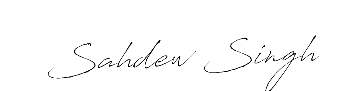 Make a beautiful signature design for name Sahdew Singh. Use this online signature maker to create a handwritten signature for free. Sahdew Singh signature style 6 images and pictures png
