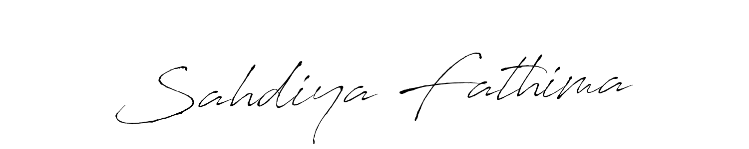 Make a beautiful signature design for name Sahdiya Fathima. Use this online signature maker to create a handwritten signature for free. Sahdiya Fathima signature style 6 images and pictures png