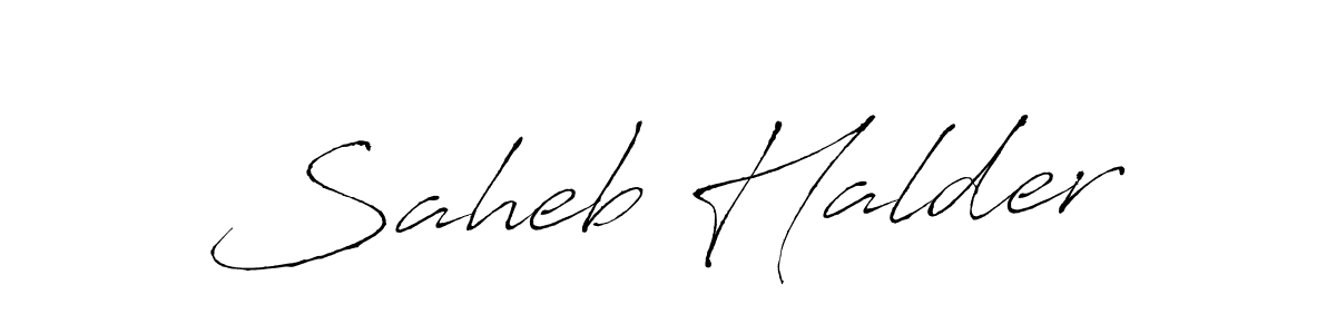 It looks lik you need a new signature style for name Saheb Halder. Design unique handwritten (Antro_Vectra) signature with our free signature maker in just a few clicks. Saheb Halder signature style 6 images and pictures png