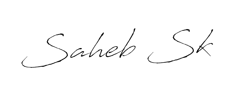 It looks lik you need a new signature style for name Saheb Sk. Design unique handwritten (Antro_Vectra) signature with our free signature maker in just a few clicks. Saheb Sk signature style 6 images and pictures png