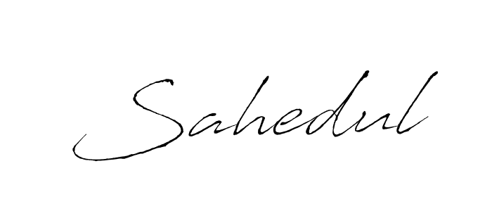 You should practise on your own different ways (Antro_Vectra) to write your name (Sahedul) in signature. don't let someone else do it for you. Sahedul signature style 6 images and pictures png