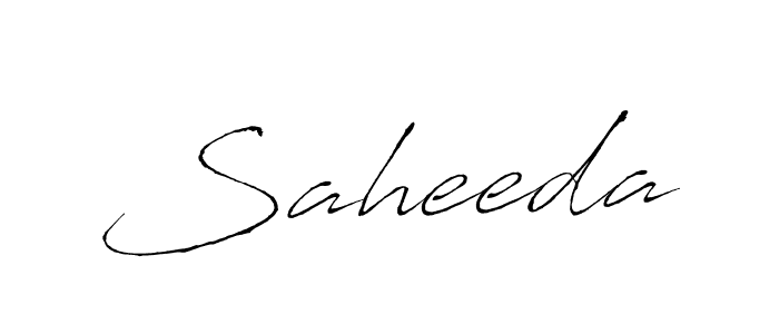 How to make Saheeda signature? Antro_Vectra is a professional autograph style. Create handwritten signature for Saheeda name. Saheeda signature style 6 images and pictures png