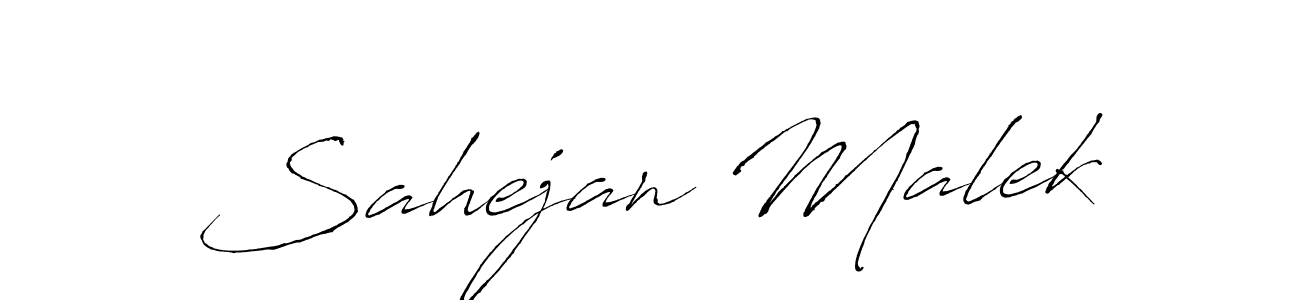 You should practise on your own different ways (Antro_Vectra) to write your name (Sahejan Malek) in signature. don't let someone else do it for you. Sahejan Malek signature style 6 images and pictures png