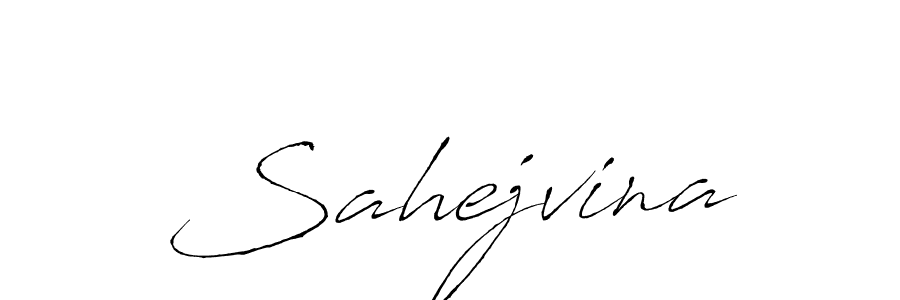 Also we have Sahejvina name is the best signature style. Create professional handwritten signature collection using Antro_Vectra autograph style. Sahejvina signature style 6 images and pictures png