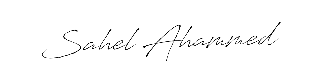 You can use this online signature creator to create a handwritten signature for the name Sahel Ahammed. This is the best online autograph maker. Sahel Ahammed signature style 6 images and pictures png