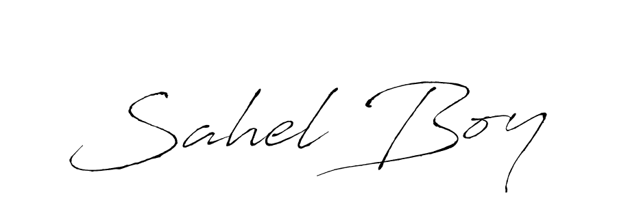 Antro_Vectra is a professional signature style that is perfect for those who want to add a touch of class to their signature. It is also a great choice for those who want to make their signature more unique. Get Sahel Boy name to fancy signature for free. Sahel Boy signature style 6 images and pictures png