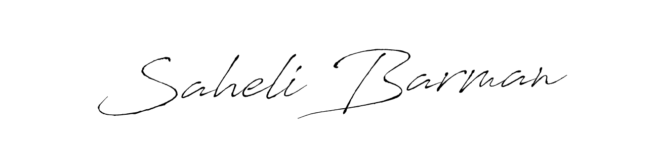 Also You can easily find your signature by using the search form. We will create Saheli Barman name handwritten signature images for you free of cost using Antro_Vectra sign style. Saheli Barman signature style 6 images and pictures png
