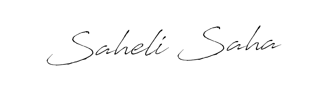 Also we have Saheli Saha name is the best signature style. Create professional handwritten signature collection using Antro_Vectra autograph style. Saheli Saha signature style 6 images and pictures png