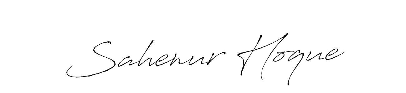 Use a signature maker to create a handwritten signature online. With this signature software, you can design (Antro_Vectra) your own signature for name Sahenur Hoque. Sahenur Hoque signature style 6 images and pictures png