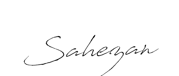 if you are searching for the best signature style for your name Sahezan. so please give up your signature search. here we have designed multiple signature styles  using Antro_Vectra. Sahezan signature style 6 images and pictures png