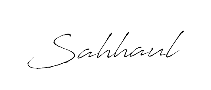 Sahhaul stylish signature style. Best Handwritten Sign (Antro_Vectra) for my name. Handwritten Signature Collection Ideas for my name Sahhaul. Sahhaul signature style 6 images and pictures png