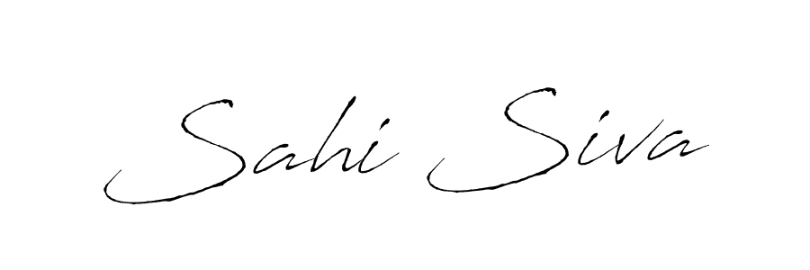 Antro_Vectra is a professional signature style that is perfect for those who want to add a touch of class to their signature. It is also a great choice for those who want to make their signature more unique. Get Sahi Siva name to fancy signature for free. Sahi Siva signature style 6 images and pictures png