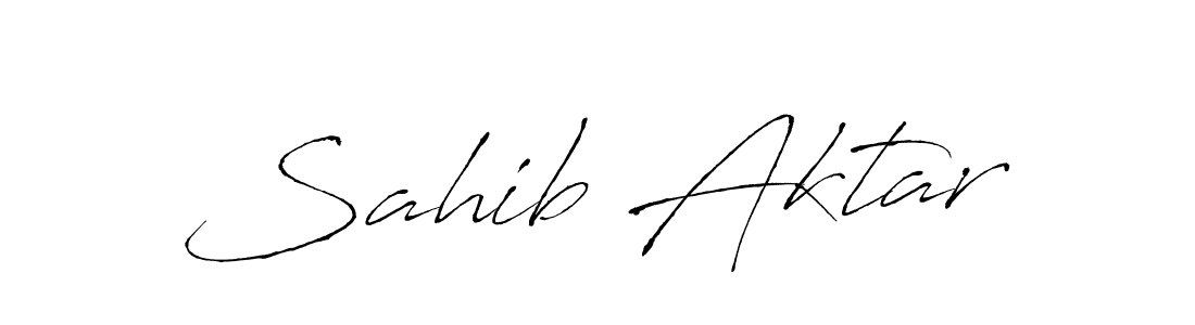 Make a beautiful signature design for name Sahib Aktar. Use this online signature maker to create a handwritten signature for free. Sahib Aktar signature style 6 images and pictures png