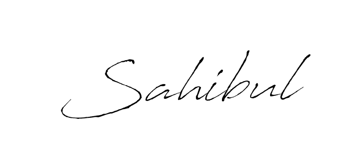 How to make Sahibul name signature. Use Antro_Vectra style for creating short signs online. This is the latest handwritten sign. Sahibul signature style 6 images and pictures png