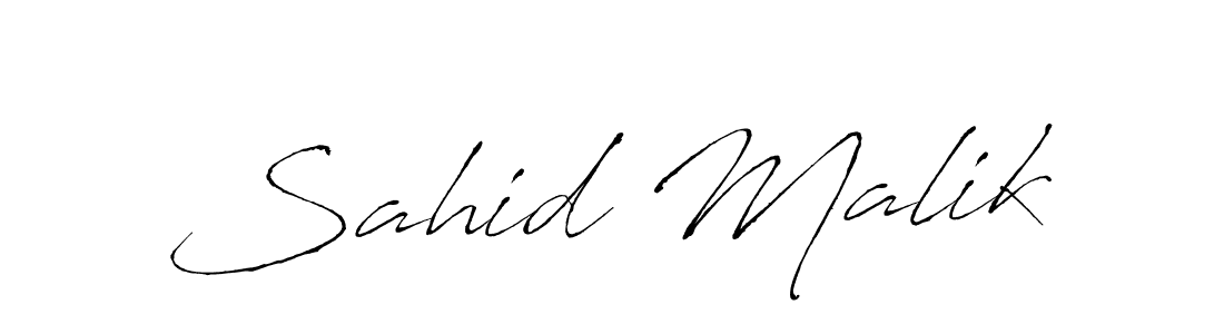 It looks lik you need a new signature style for name Sahid Malik. Design unique handwritten (Antro_Vectra) signature with our free signature maker in just a few clicks. Sahid Malik signature style 6 images and pictures png