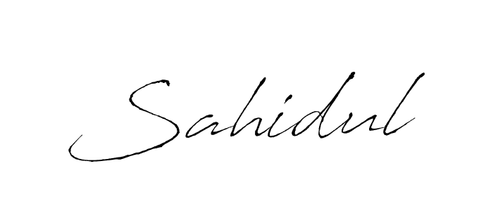 Sahidul stylish signature style. Best Handwritten Sign (Antro_Vectra) for my name. Handwritten Signature Collection Ideas for my name Sahidul. Sahidul signature style 6 images and pictures png