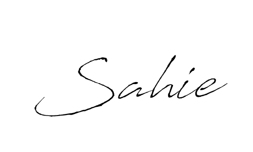 Sahie stylish signature style. Best Handwritten Sign (Antro_Vectra) for my name. Handwritten Signature Collection Ideas for my name Sahie. Sahie signature style 6 images and pictures png