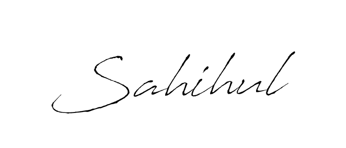 Also we have Sahihul name is the best signature style. Create professional handwritten signature collection using Antro_Vectra autograph style. Sahihul signature style 6 images and pictures png