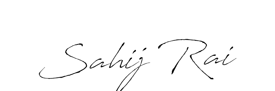 You can use this online signature creator to create a handwritten signature for the name Sahij Rai. This is the best online autograph maker. Sahij Rai signature style 6 images and pictures png