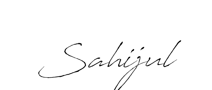 Use a signature maker to create a handwritten signature online. With this signature software, you can design (Antro_Vectra) your own signature for name Sahijul. Sahijul signature style 6 images and pictures png