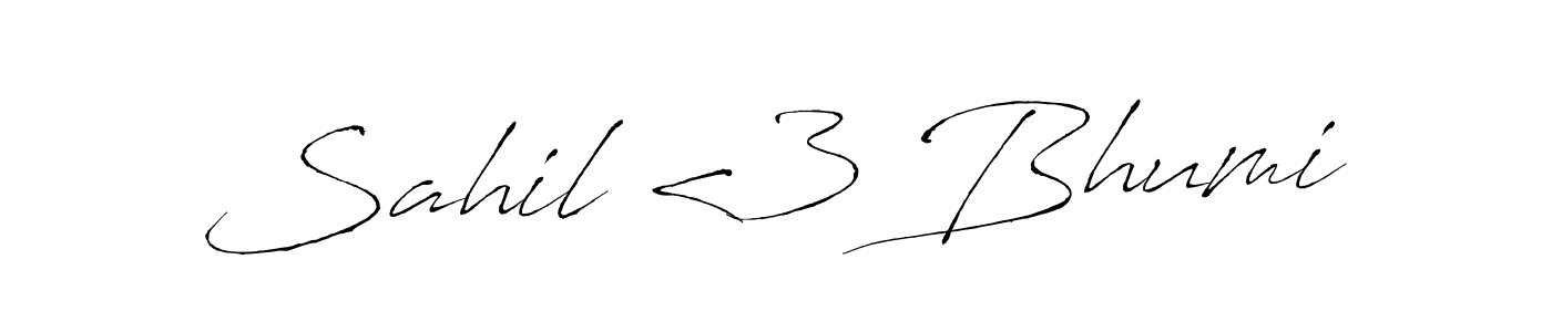 See photos of Sahil <3 Bhumi official signature by Spectra . Check more albums & portfolios. Read reviews & check more about Antro_Vectra font. Sahil <3 Bhumi signature style 6 images and pictures png