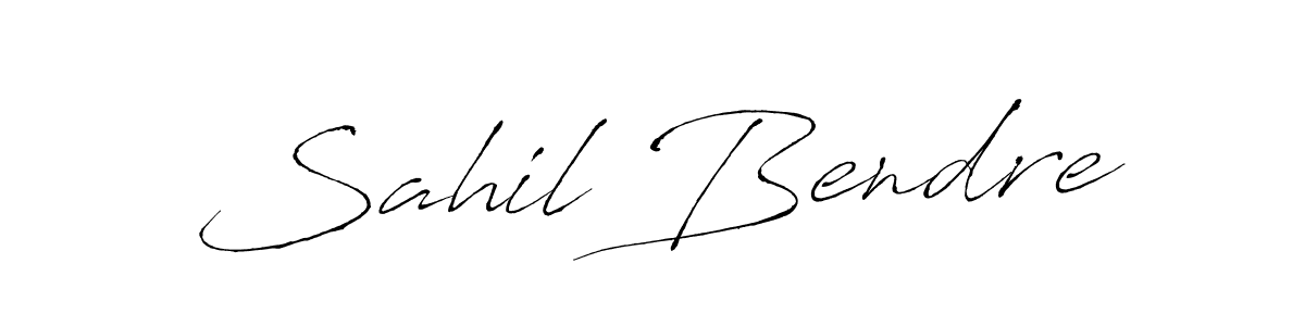 How to make Sahil Bendre signature? Antro_Vectra is a professional autograph style. Create handwritten signature for Sahil Bendre name. Sahil Bendre signature style 6 images and pictures png