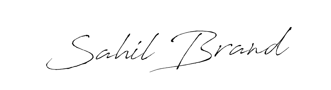 Also You can easily find your signature by using the search form. We will create Sahil Brand name handwritten signature images for you free of cost using Antro_Vectra sign style. Sahil Brand signature style 6 images and pictures png