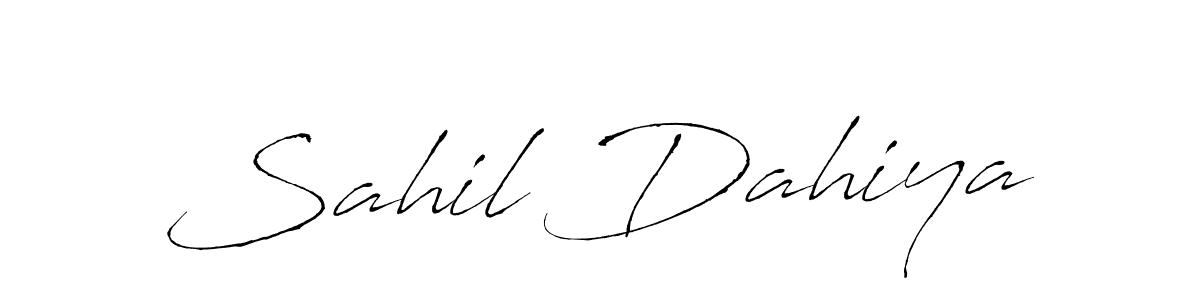 It looks lik you need a new signature style for name Sahil Dahiya. Design unique handwritten (Antro_Vectra) signature with our free signature maker in just a few clicks. Sahil Dahiya signature style 6 images and pictures png