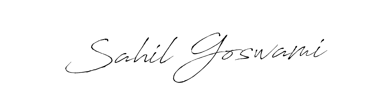 This is the best signature style for the Sahil Goswami name. Also you like these signature font (Antro_Vectra). Mix name signature. Sahil Goswami signature style 6 images and pictures png