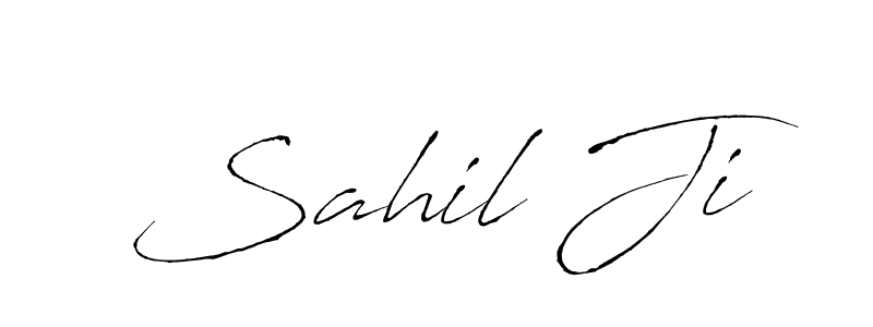 Here are the top 10 professional signature styles for the name Sahil Ji. These are the best autograph styles you can use for your name. Sahil Ji signature style 6 images and pictures png