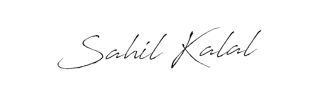 Similarly Antro_Vectra is the best handwritten signature design. Signature creator online .You can use it as an online autograph creator for name Sahil Kalal. Sahil Kalal signature style 6 images and pictures png