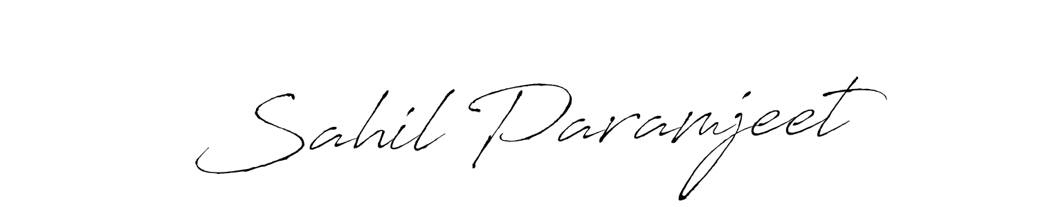 if you are searching for the best signature style for your name Sahil Paramjeet. so please give up your signature search. here we have designed multiple signature styles  using Antro_Vectra. Sahil Paramjeet signature style 6 images and pictures png