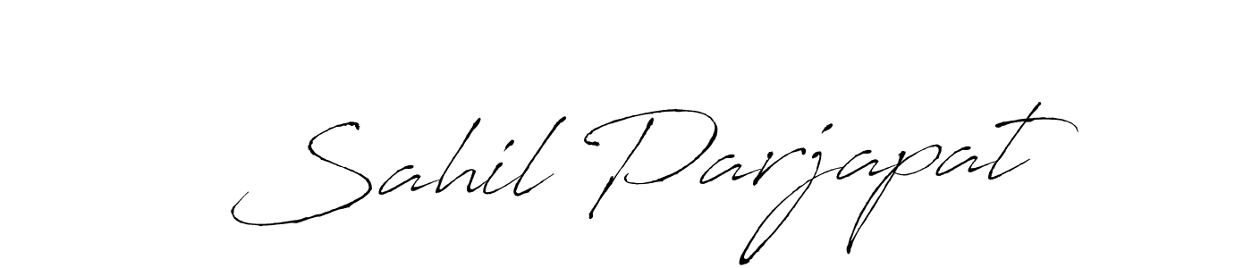 How to Draw Sahil Parjapat signature style? Antro_Vectra is a latest design signature styles for name Sahil Parjapat. Sahil Parjapat signature style 6 images and pictures png