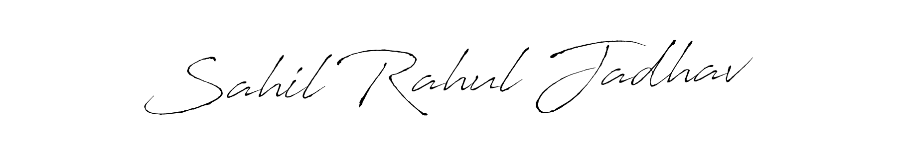 You should practise on your own different ways (Antro_Vectra) to write your name (Sahil Rahul Jadhav) in signature. don't let someone else do it for you. Sahil Rahul Jadhav signature style 6 images and pictures png