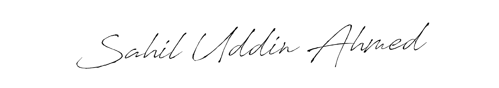 Here are the top 10 professional signature styles for the name Sahil Uddin Ahmed. These are the best autograph styles you can use for your name. Sahil Uddin Ahmed signature style 6 images and pictures png