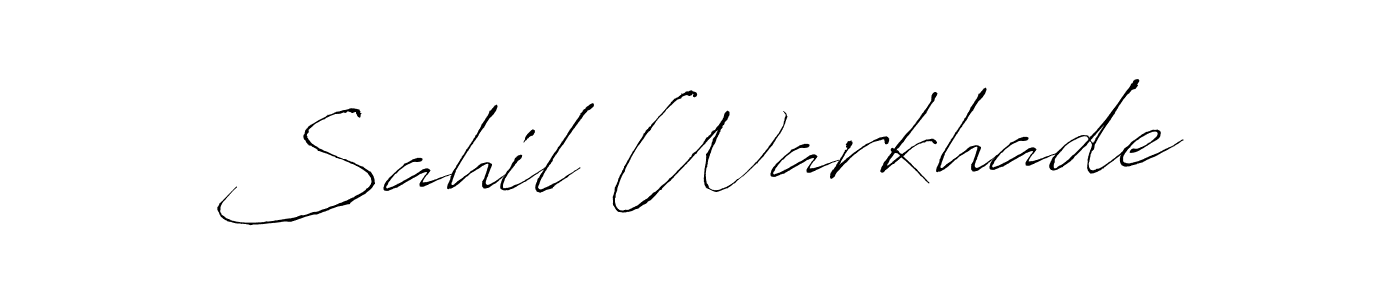 Make a short Sahil Warkhade signature style. Manage your documents anywhere anytime using Antro_Vectra. Create and add eSignatures, submit forms, share and send files easily. Sahil Warkhade signature style 6 images and pictures png