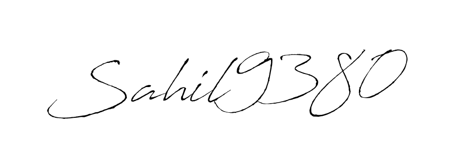 Use a signature maker to create a handwritten signature online. With this signature software, you can design (Antro_Vectra) your own signature for name Sahil9380. Sahil9380 signature style 6 images and pictures png